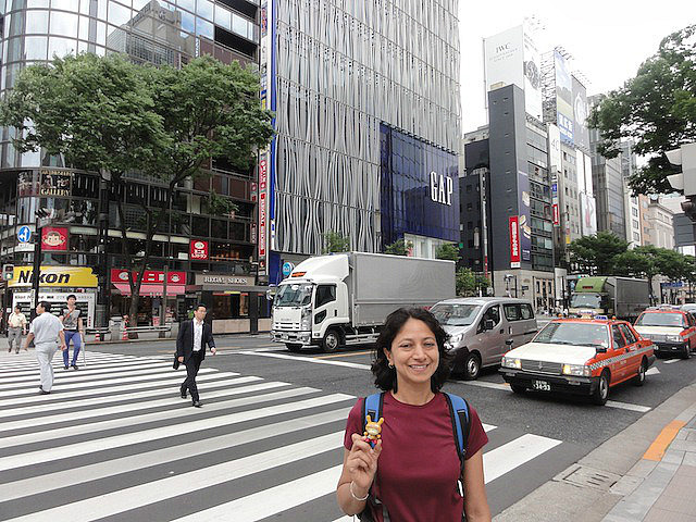 The GAP store at Ginza !