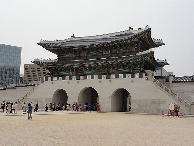 Entrance to Gyeongbokgung Palace