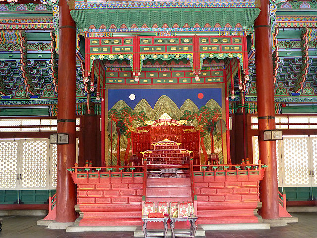 Imperial Throne, Gyeongbokgung Palace