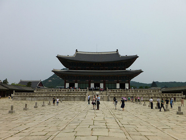 Inside Gyeongbokgung Palace