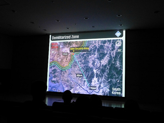 Slideshow briefing prior to JSA visit