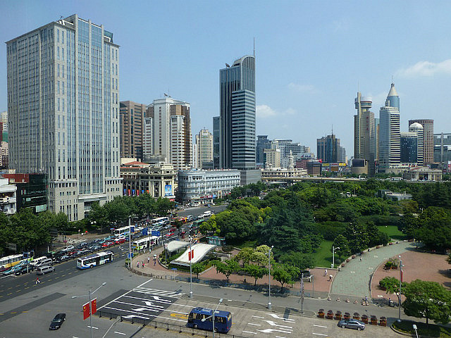 Street intersection - Shanghai