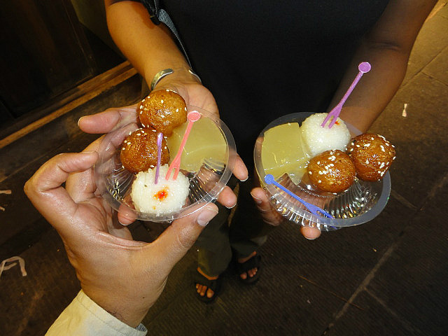 A variety of desserts - subtly sweet