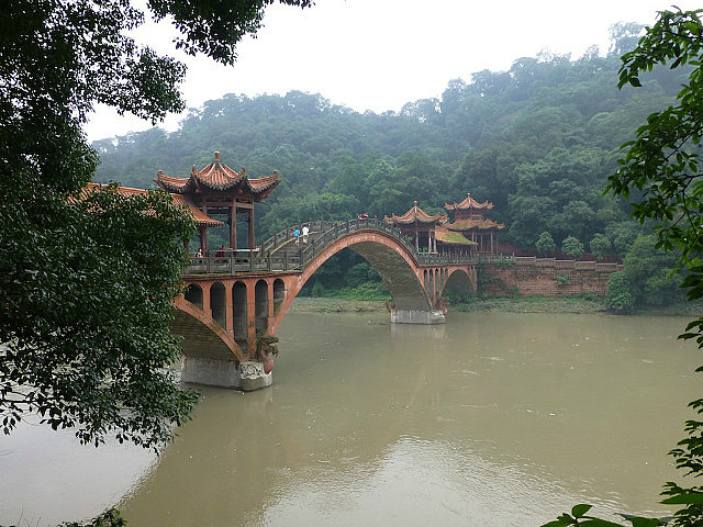 Beautiful bridge close to the south exit