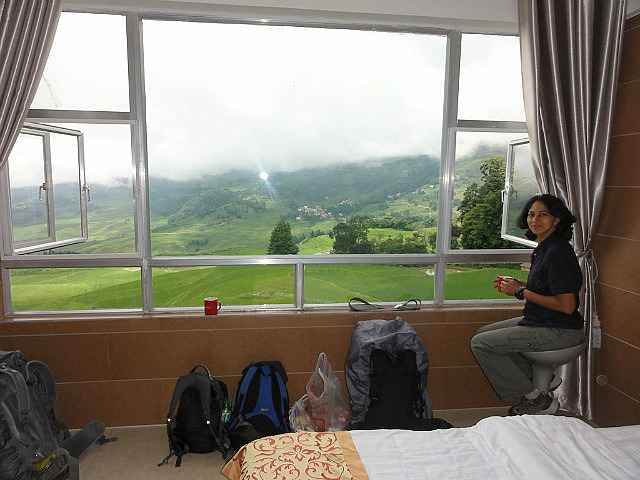 Room with a view!