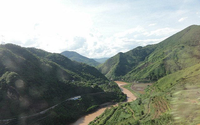 Yunnan scenery from the expressway
