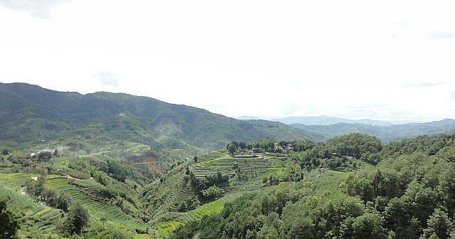 Yunnan scenery from the expressway