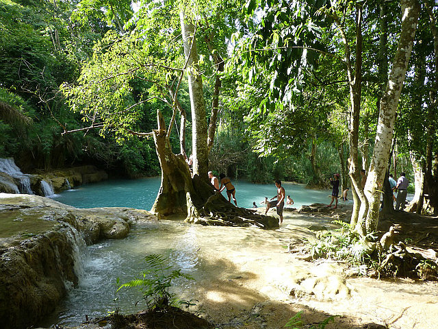Kuang Si Waterfalls