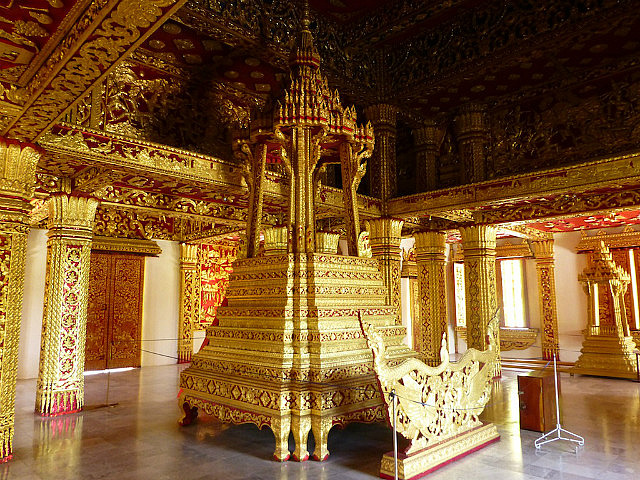 Inside the Haw Pha Bang, Royal Palace