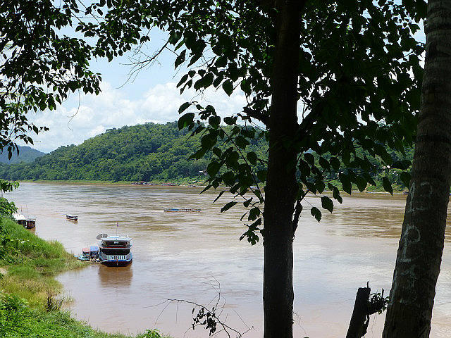 The Mekong River at Luang Prabang