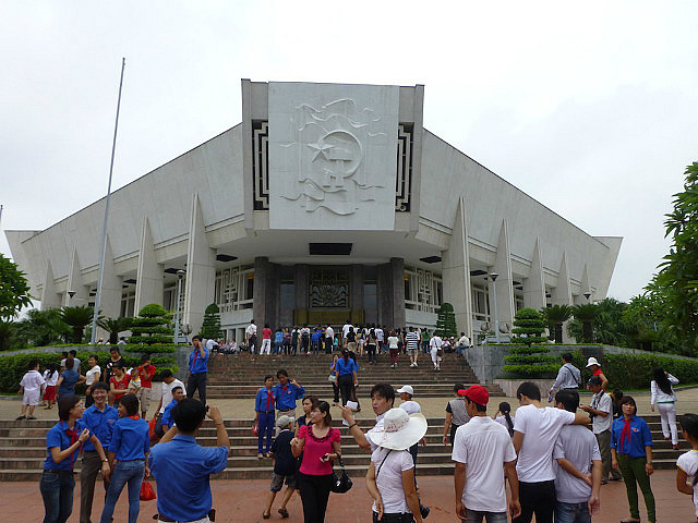 Ho Chi Minh Museum entrance