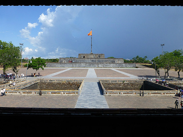 Flag Tower from Ngo Mon Gate