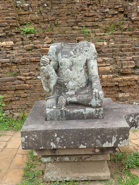 My Son Temple - seated Shiva statue