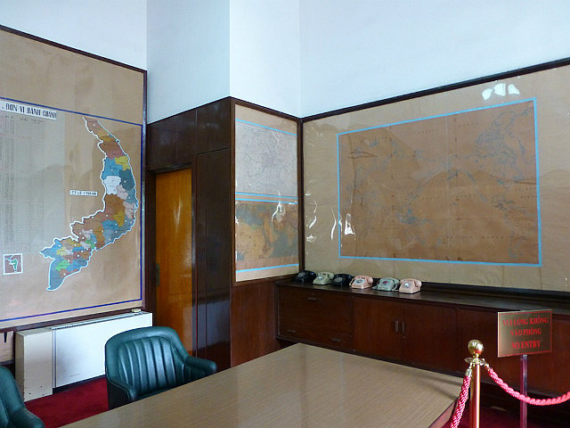 President's bunker office, Reunification Palace