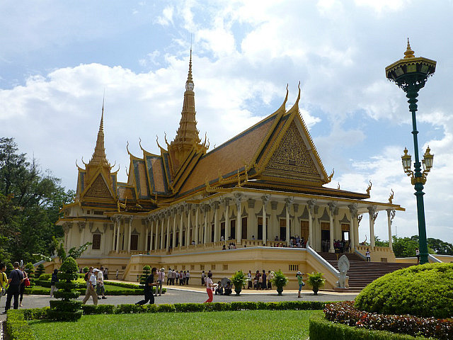 Throne Hall at the Royal Palace, Phnom Penh