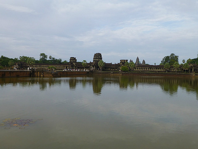 Angkor Wat - from across the moat
