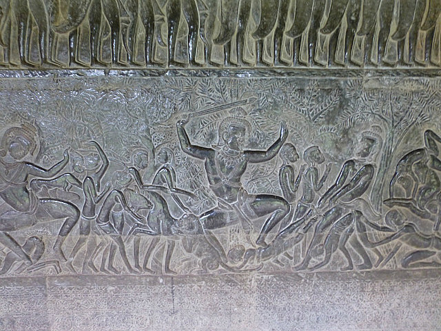 Angkor Wat bas relief - Visions of Hell