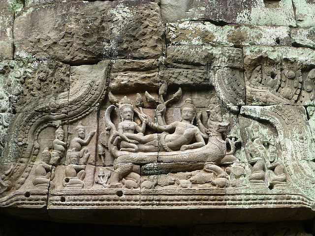 Preah Khan - Reclining Vishnu