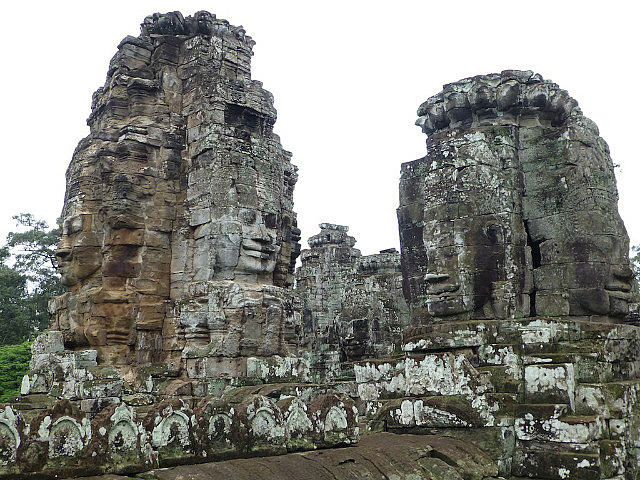 Avalokitesvara heads - Bayon (Angkor Thom)