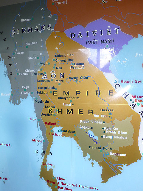 Khmer Empire during its heyday