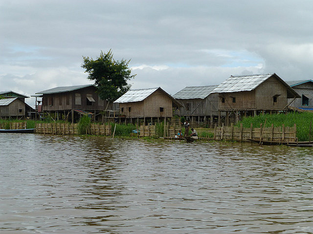 'Floating' village 