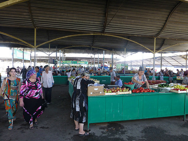 Inside Chorsu Market