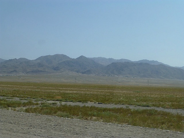 Entering Mountainous Tajikistan