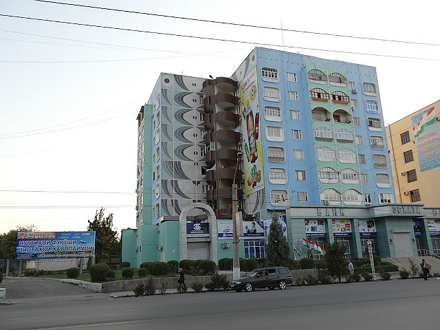 Quirky residential building