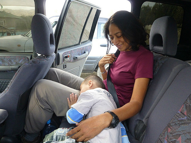 Azizjon still asleep after reaching Penjikent