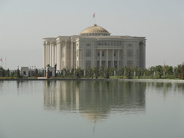 The luxurious Palace of Nations