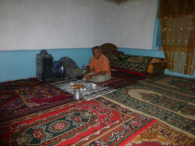 Dinner at the Karamyk village home