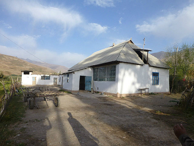 Karamyk home where we spent the night