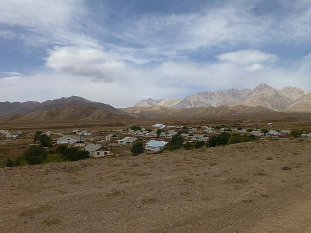Kyrgyz village 