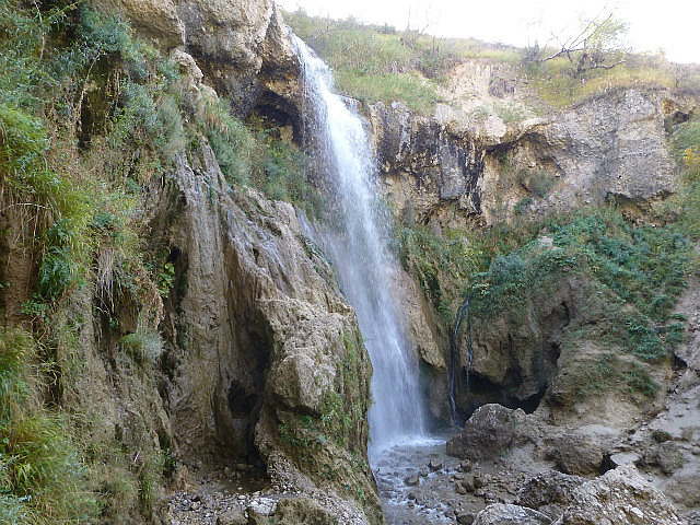 The "small" waterfall in Arslanbob