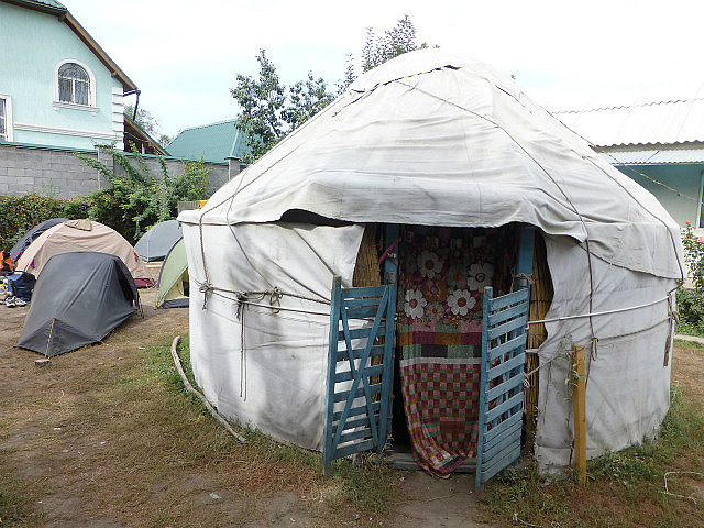 Our 'room' at Nomad's guesthouse