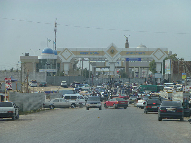 Kazahkstan side of the border