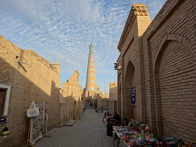 Delightful alleyways through historic Khiva