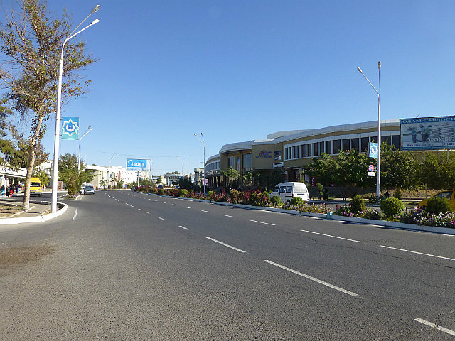 Modern Bukhara street