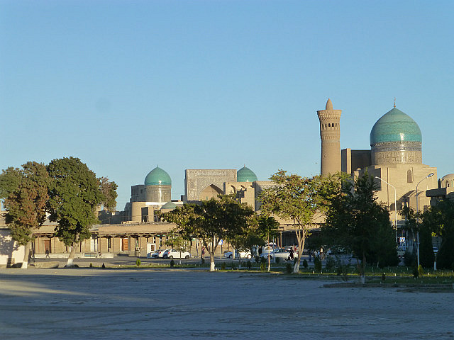 View from Registon, medieval Bukahra's main square