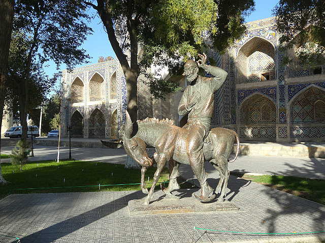 Statue of Hoja Nasruddin (The Wise Fool)