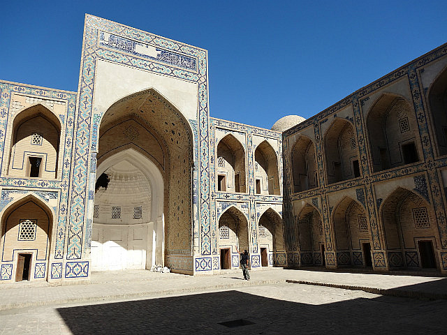 Ulugbek Medressa (1417)-the oldest in Central Asia