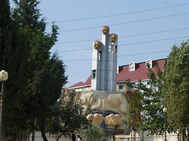 Monument to Oil - Baku's source of wealth
