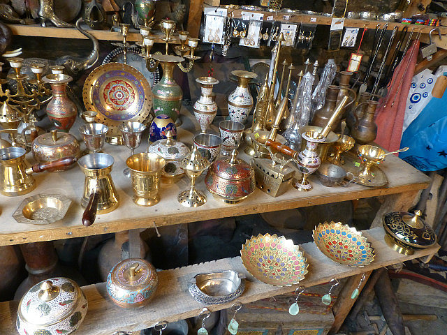 Copperware display