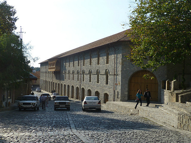 Cobble streets of Sheki Old Town