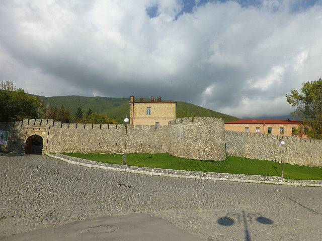 Fortress walls around the 18th cent. Khan's Palace