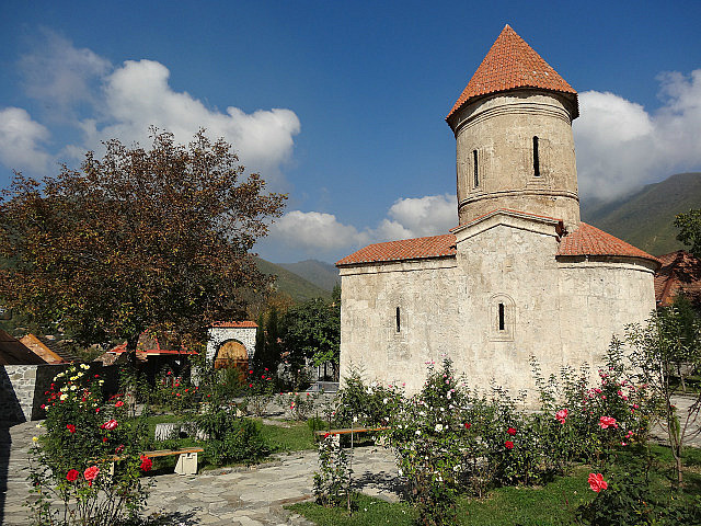 Renovated (Caucasian) Albanian church at Kis