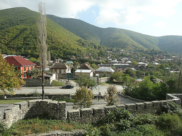 View of Sekhi from the Khan's Palace