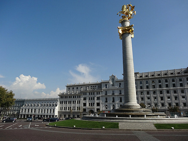 Liberty Square (Lenin square in Soviet times)