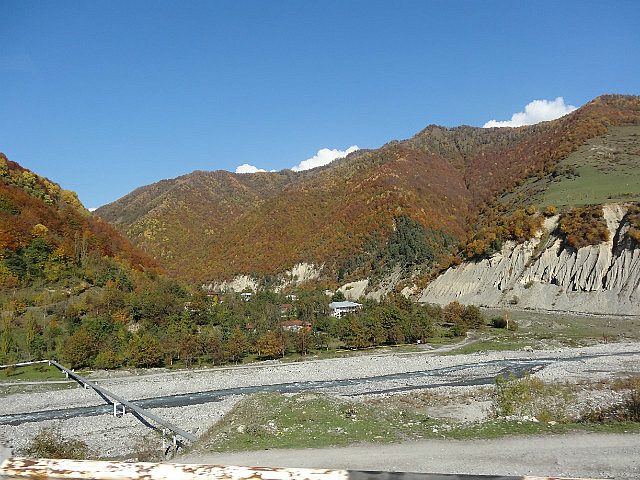 Fall colors, Georgian Military Road