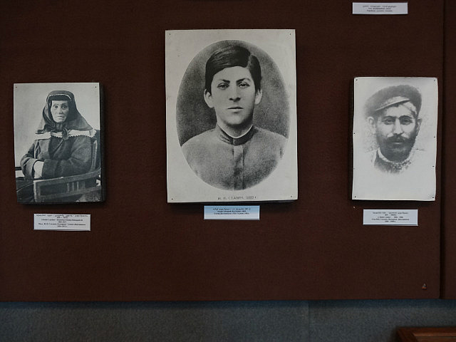 Young Stalin and parents